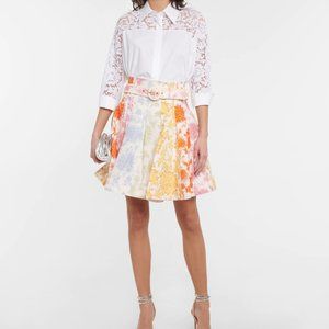 ZIMMERMANN FLORAL MINI SKIRT